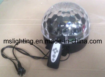 Luz de bola mágica LED com controle remoto / Luz de discoteca LED