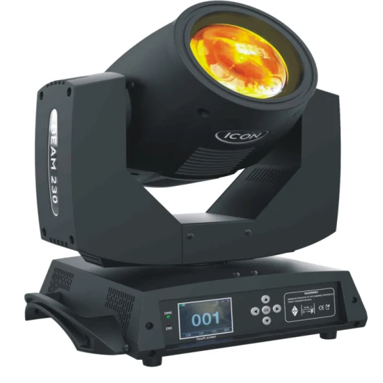 DMX 16prism 230W 7r Moving Head Light Iluminação de palco