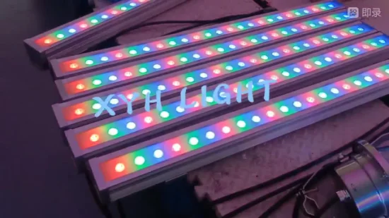 Alta qualidade ao ar livre à prova d'água RGB ou LED de cor única para iluminação de construção Luz LED para lavagem de parede